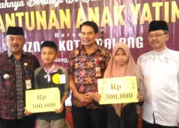 Baznas Ajak Anak Yatim Belanja ke Mall