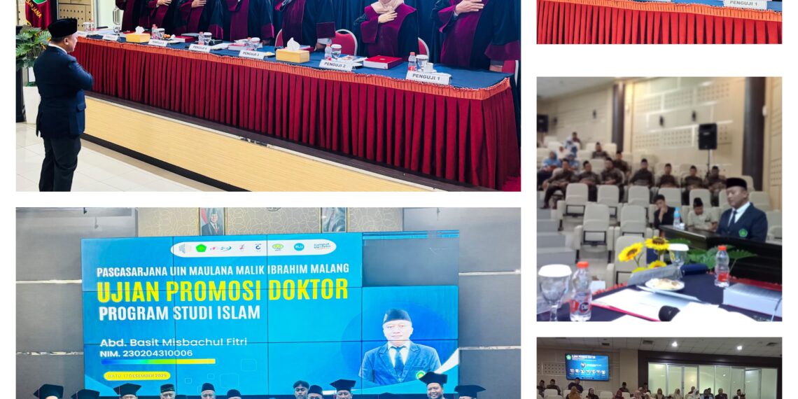 UIN Maliki Malang Gelar Ujian Terbuka Doktoral Mahasiswa LPPD, Lahirkan Konsep “Fiqh Harmoni Sosial”